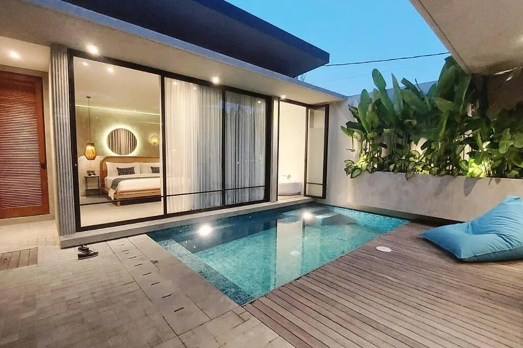 Akhila 1 - 1 Bedroom Modern Tropical Villa At The Heart Of Seminyak